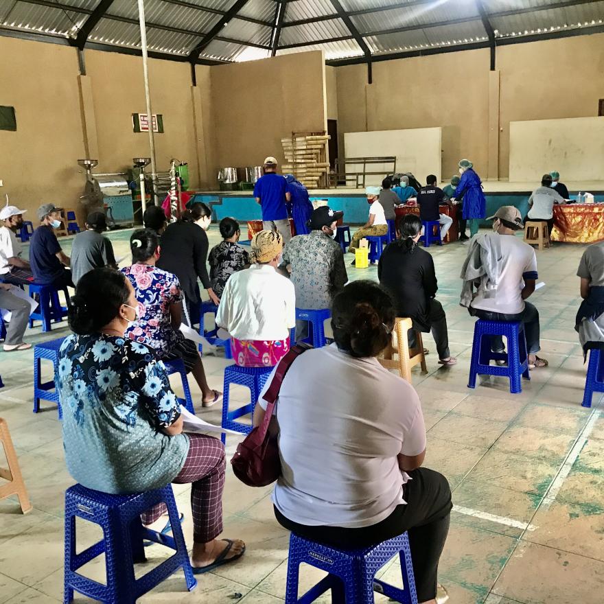 Vaksin ke-3 di Desa Batungsel